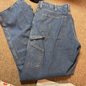 Wrangler Men's Relaxed Fit Blue Jeans